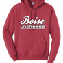 Boise High Lacrosse Hoodie With Front Logo (Online Colors)