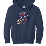 2025 Ice Pilots Team Store Youth Hoodie With Printed Logo