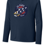 2025 Ice Pilots Youth Sport Performance Hoodie With Printed Logo