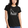 Idaho Women's Travel Team Ladies Tee With Front Logo 2024
