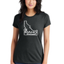 Idaho Women's Travel Team Ladies Tee With Front Logo 2024