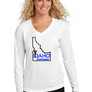 Idaho Women's Travel Team Shooter Shirt Front Logo Long Sleeve 2024