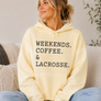 Weekend Coffee Lacrosse Hoodie
