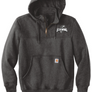 JR Steelheads Holiday Embroidered Carhartt Rain Defender Hoodie