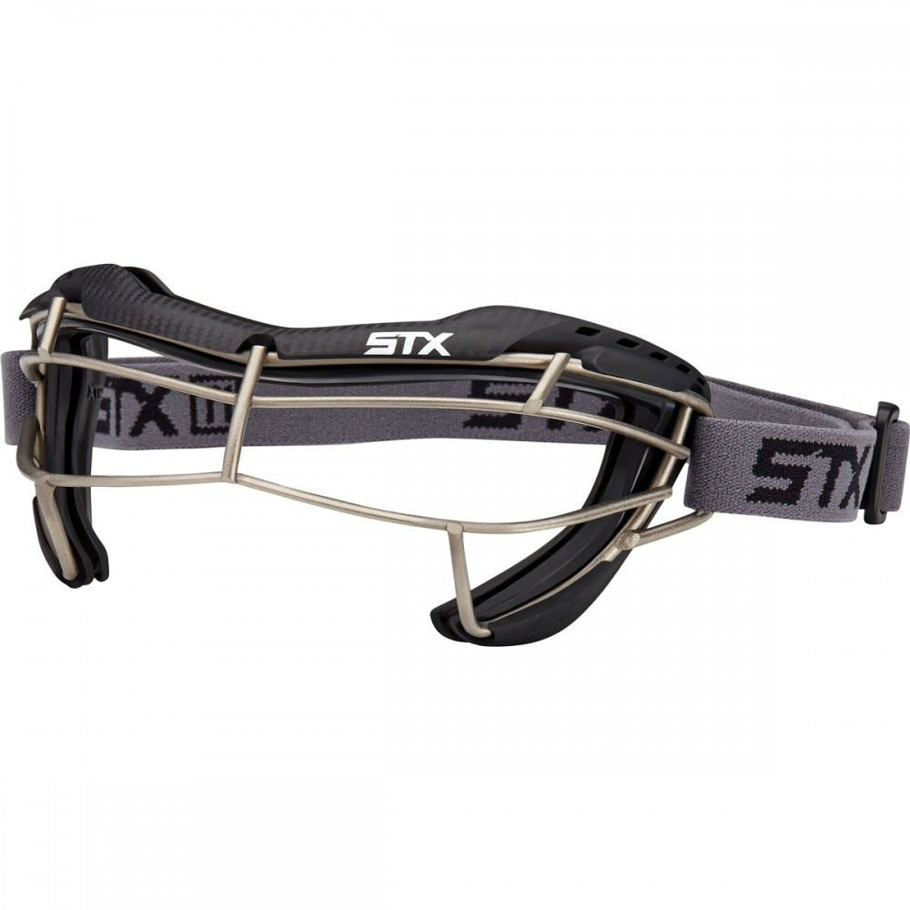 lacrosse goggles women's STX 4Sight Focus Titanium Women's Goggle Bk/Bk – Lax-ID