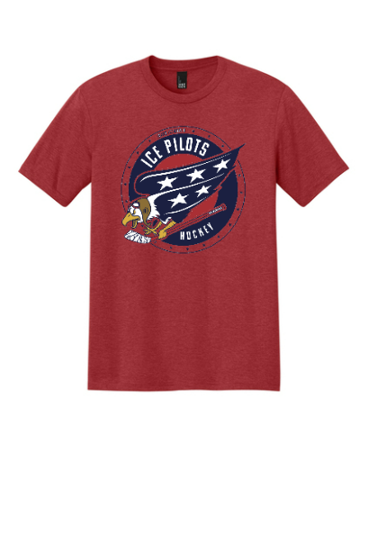 2025 Ice Pilots Team Store Tri Blend T Shirt