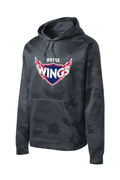 BSA 2025 Team Store - Sport Camo Hex Fleece Hoodie