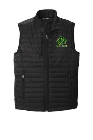 Borah Boys Embroidered Packable Puffy Vest (Online Only)