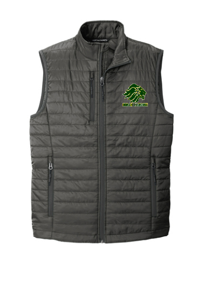 Borah Boys Embroidered Packable Puffy Vest (Online Only)