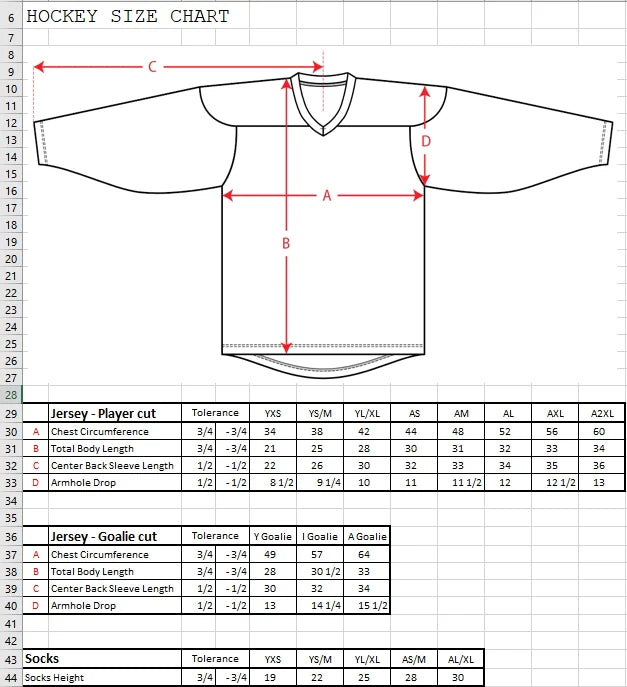 Ice Pilots Eagles Goalie Jersey Pee Wee