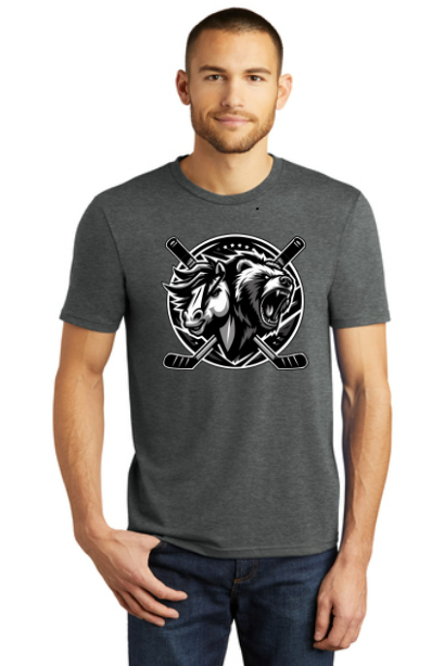 Rocky Eagle Hockey Team T Shirt With Logo