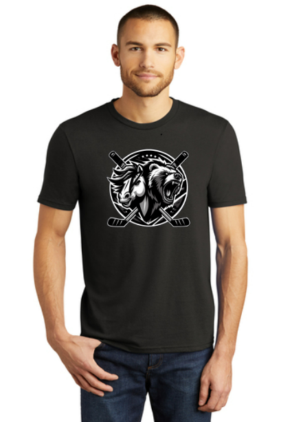 Rocky Eagle Hockey Team T Shirt With Logo