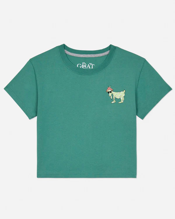 Girls' Mushroom Crop Top-