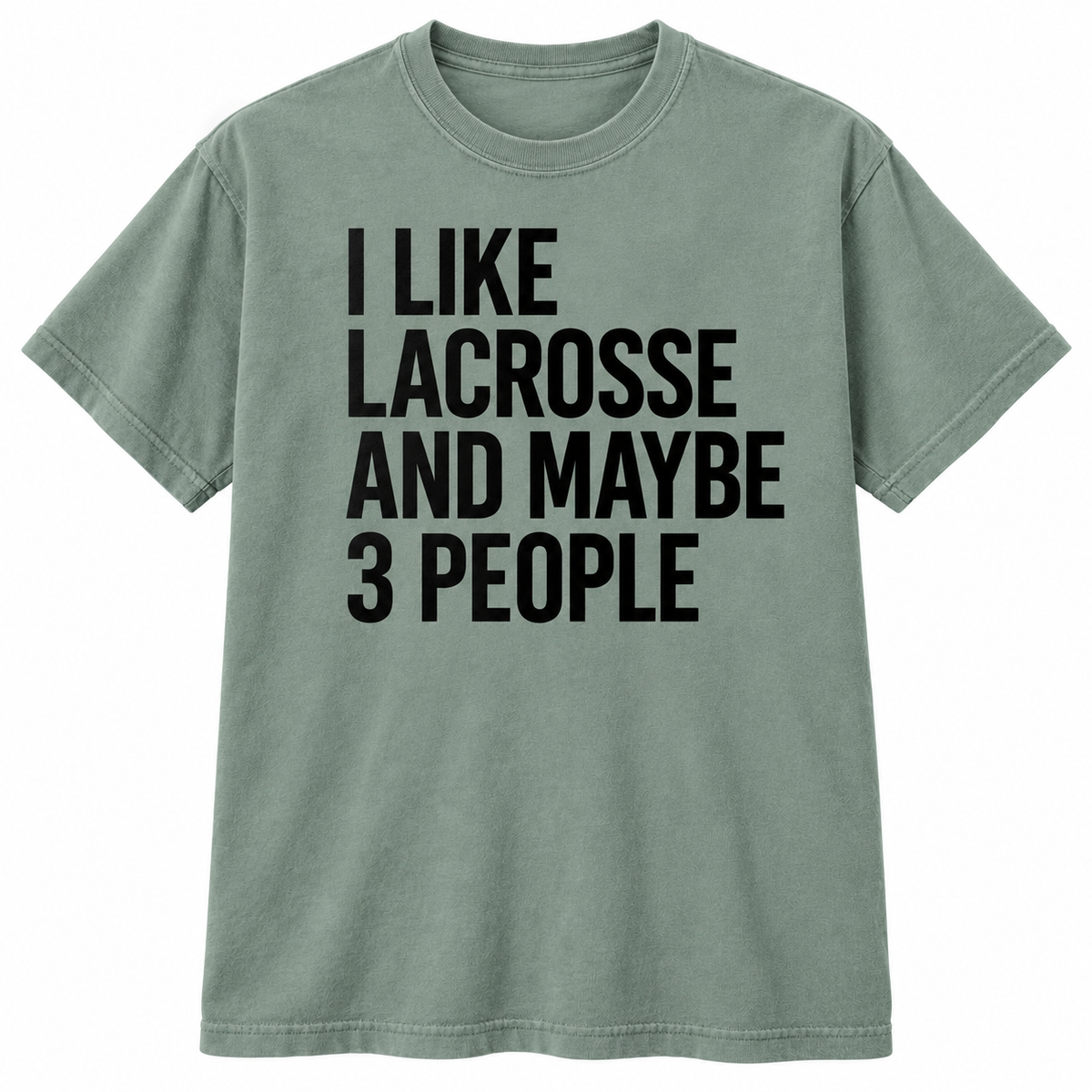 I Like Lacrosse Tee