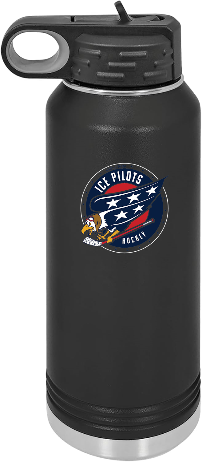 Ice Pilots 2025 Team Store 32 Ounce Insulated Water Bottle