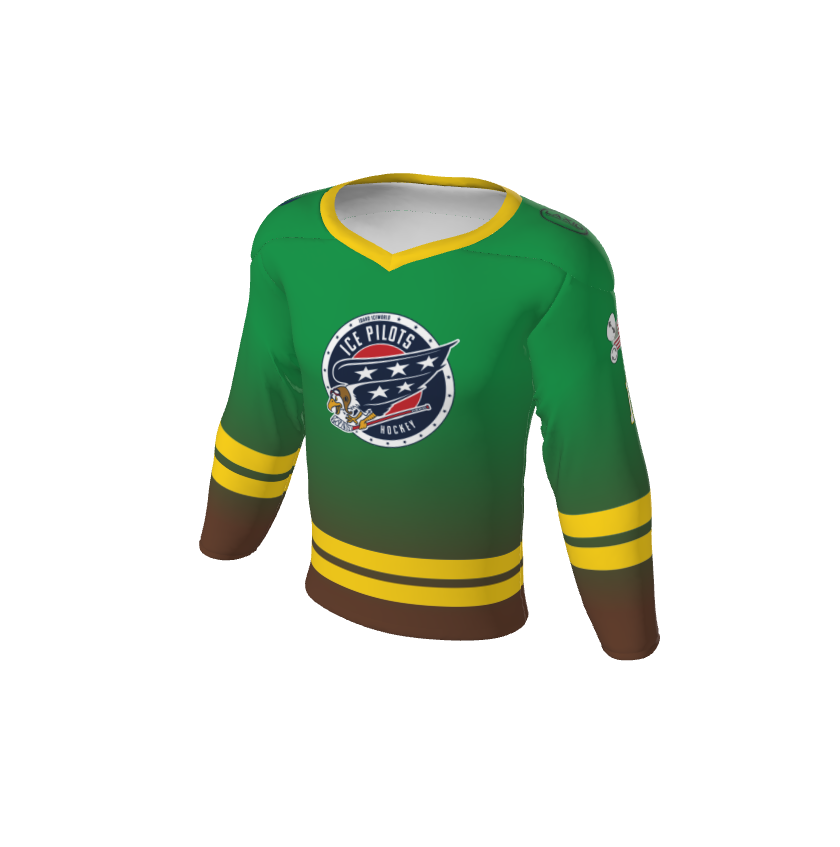 Ice Pilots Eagles Goalie Jersey Pee Wee