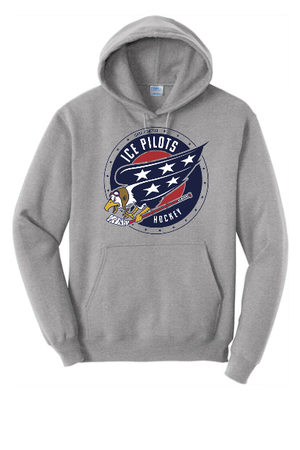 2025 Ice Pilots Team Store Hoodie With Printed Logo