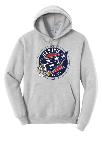 2025 Ice Pilots Team Store Hoodie With Printed Logo