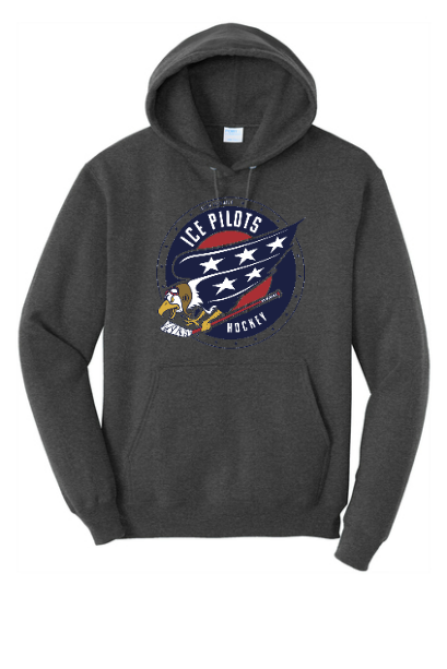 2025 Ice Pilots Team Store Hoodie With Printed Logo