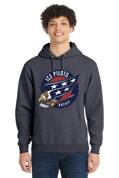2025 Ice Pilots Team Store Hoodie With Printed Logo