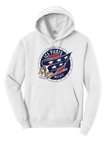 2025 Ice Pilots Team Store Hoodie With Printed Logo