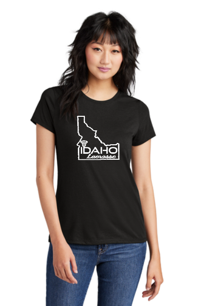 Idaho Women's Travel Team Ladies Tee With Front Logo 2024