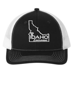 Idaho Women's Travel Team Ponytail Trucker Hat With Logo 2024