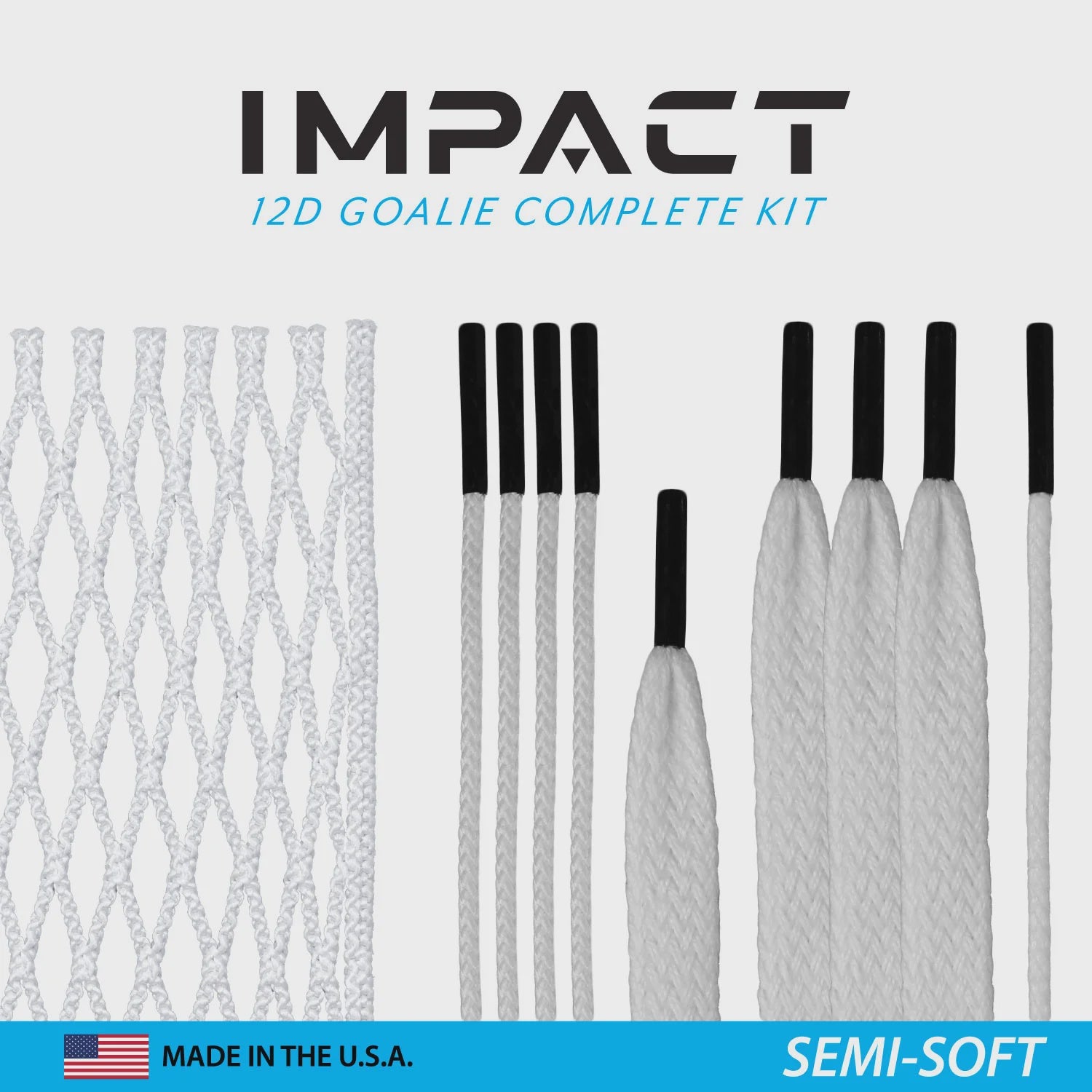 ECD Goalie Mesh- Complete Kit White