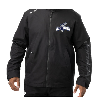 JR Steelheads Bauer Embroidered Team Lightweight Jacket (Black)