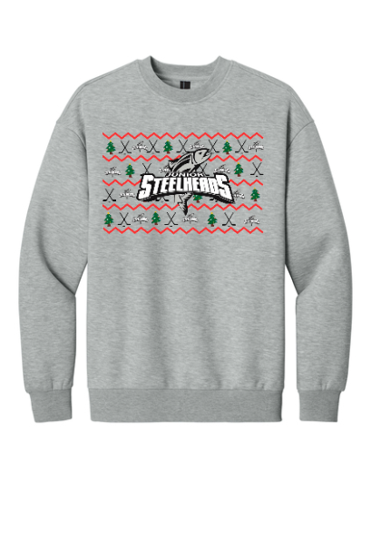 JR Steelheads 2025 Holiday Store Unisex Comfort Colors Log Sleeve Tee 6014