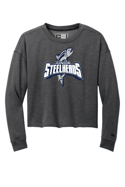 JR Steelheads 2025 Online Team Store  Women's Fleece Crop Top
