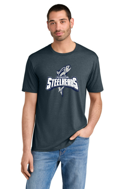 JR Steelheads 2025 Team Store Tri Blend Tee Shirt