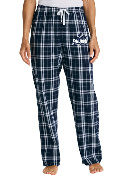 JR Steelheads 2025 Team Online Store Womens  Flannel Pajama Pants