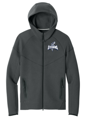 JR Steelheads 2025  Team Store Nike Embroidered Tech Hoodie