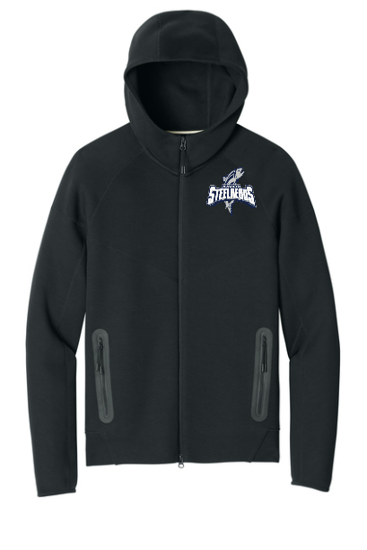 JR Steelheads 2025  Team Store Nike Embroidered Tech Hoodie