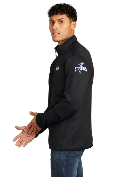 JR Steelheads 2025 Team Store Embroidered NorthFace 1/2 Zip