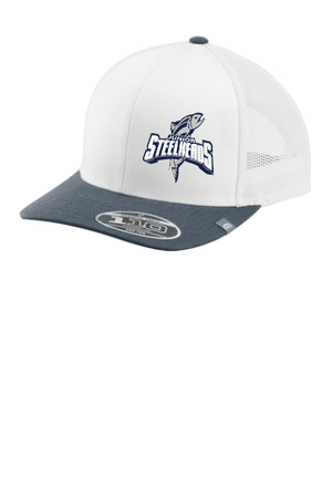 JR Steelheads 2025 Team Store Embroidered Travis Matthew Cruz Trucker Cap