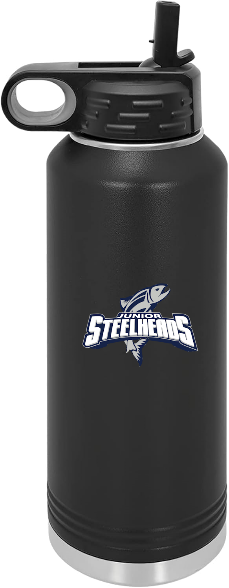 JR Steelheads 32 Ounce Logo Insulated Water Bottle