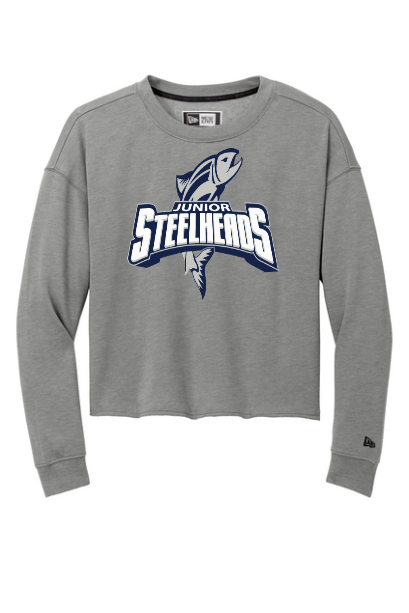 JR Steelheads 2025 Online Team Store  Women's Fleece Crop Top