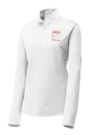 Jingle Blades Women's Perfomance Embroidered 1/4 Zip