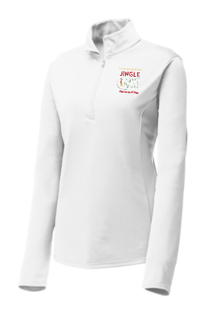 Jingle Blades Women's Perfomance Embroidered 1/4 Zip