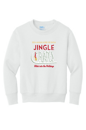 Jingle Blades Youth Crew Sweatshirt