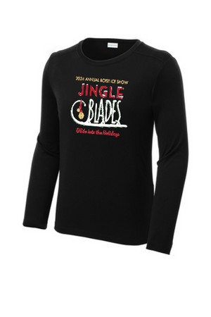 Jingle Blades Youth Long Sleeve Performance Tee