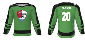 Ice Pilots- Squirts-Hornets Goalie Jersey -No Socks