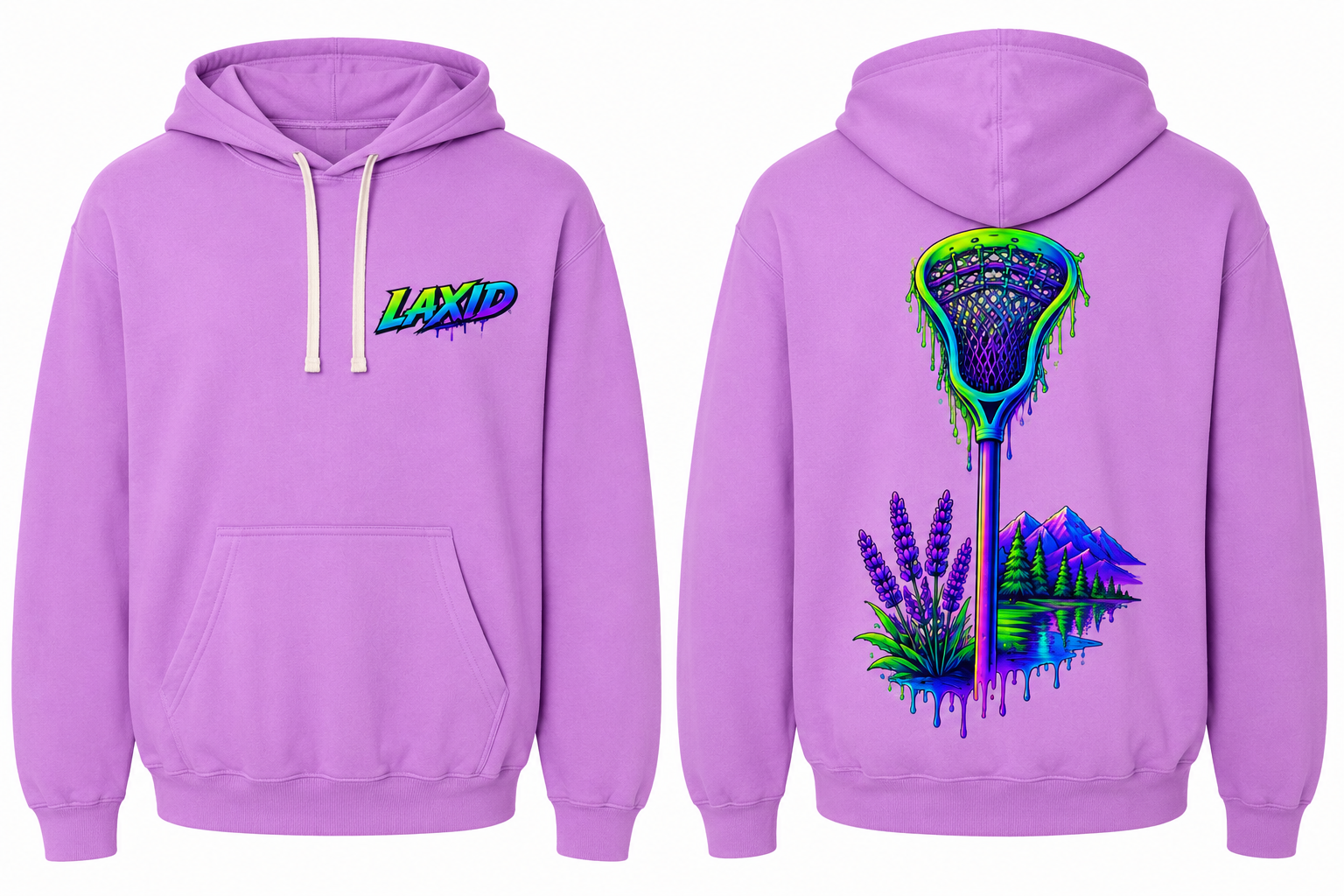 LAXID Stick Drip Hoodie