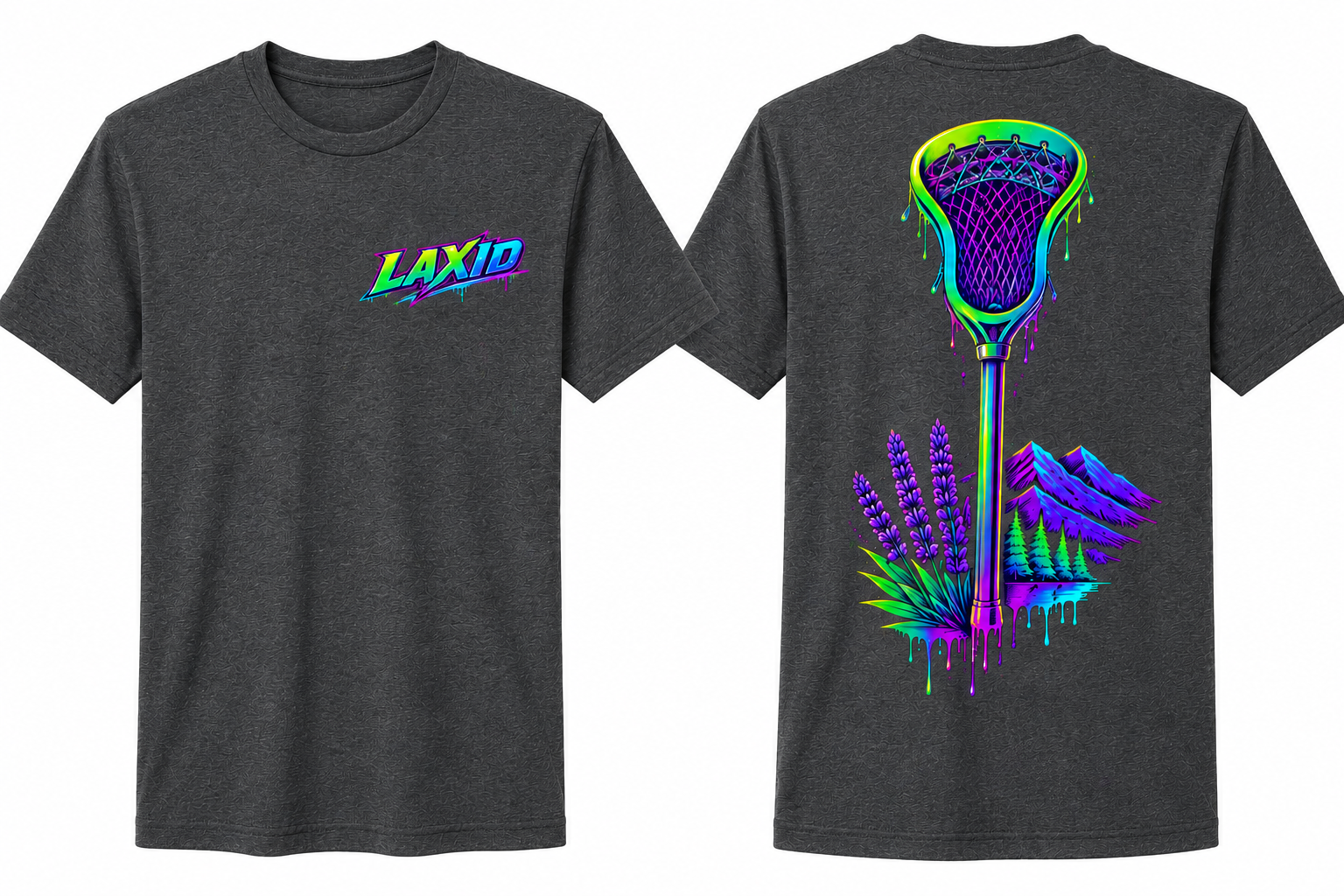 LAX Stick Drip T-Shirt