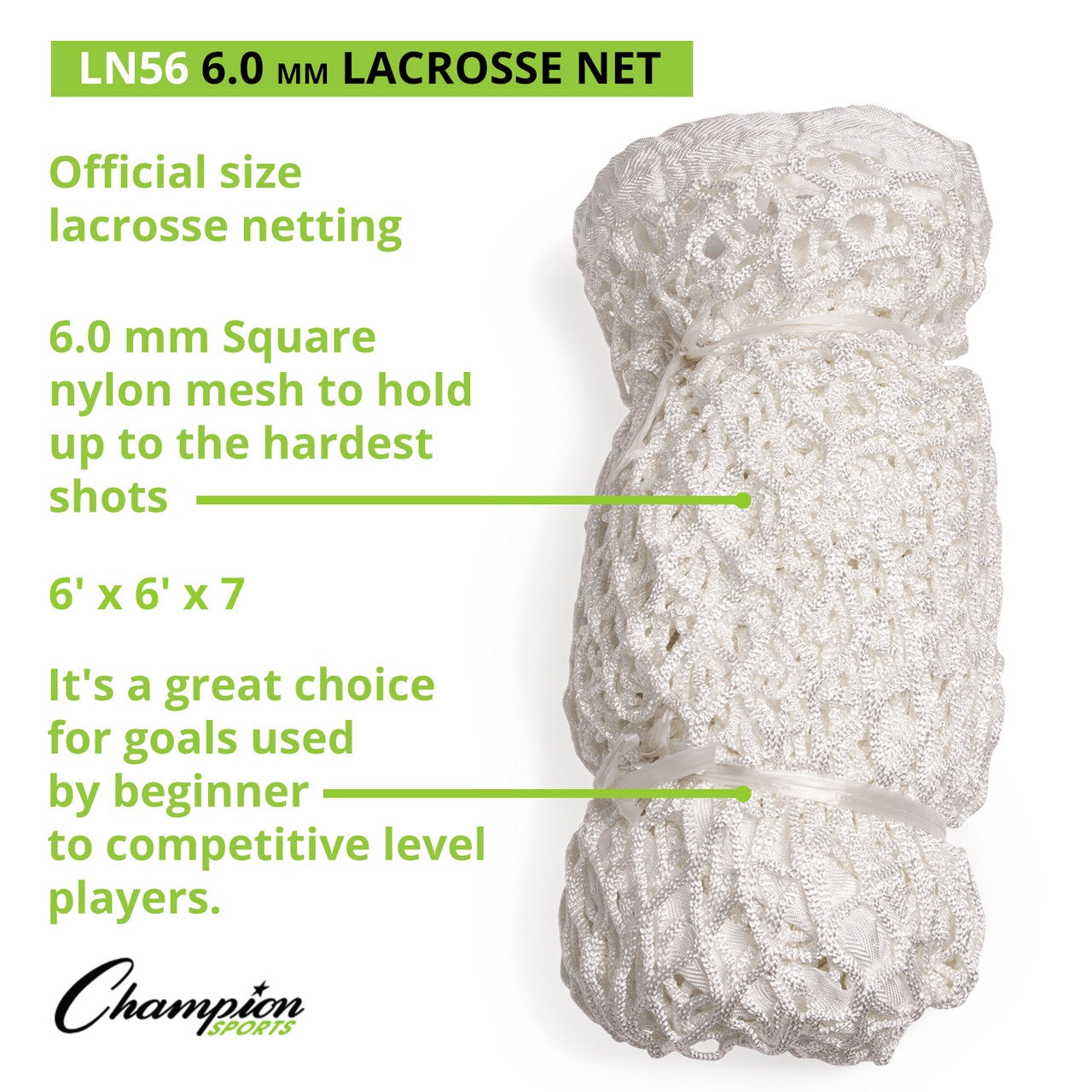 Champion 6.0mm Net