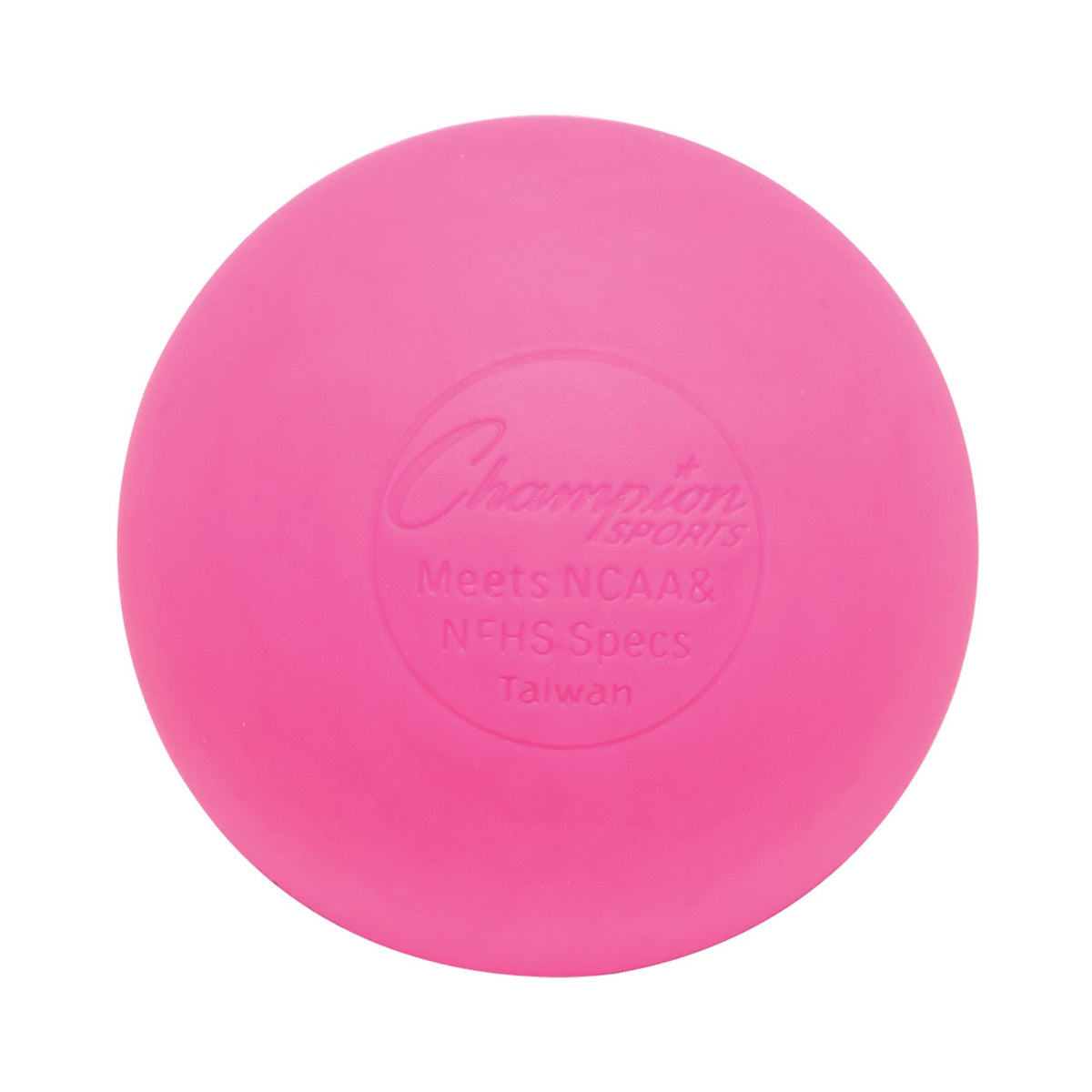 Champion Lacrosse Ball Set, Pink, 6-Pack