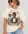 Lacrosse Mom Skeleton Tee