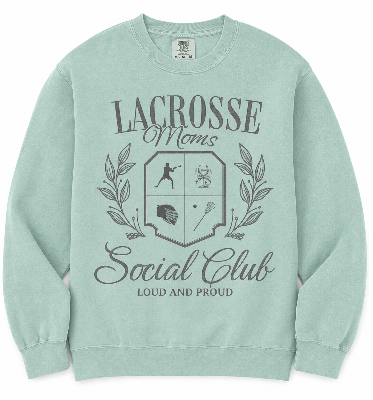 Lacrosse Mom's Social Club Crewneck